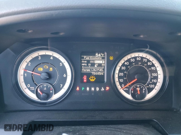2020 Ram 1500 Classic Tradesman with VIN 1C6RR6FG5LS149637, listed as a Copart auction lot 41772355 with 79,445 mi miles and Salvage Title. Bid and sale history available at carsss.com. Image 9.