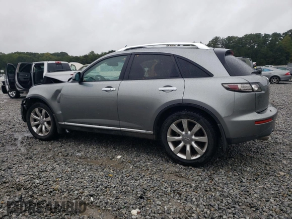 2007 Infiniti FX35 with VIN JNRAS08WX7X204829, listed as a Copart auction lot 71669554 with 189,643 mi miles and Salvage Title. Bid and sale history available at carsss.com. Image 2.