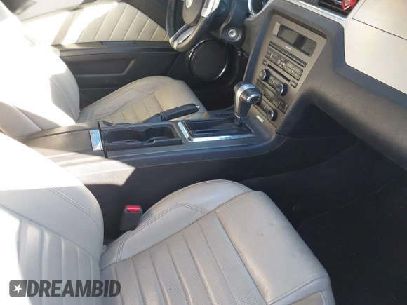 2012 Ford Mustang Premium with VIN 1ZVBP8AM0C5233157, listed as a IAAI auction lot 41580689 with 132,243 mi miles and . Bid and sale history available at DreamBid. Image 5.