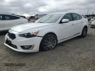 2015 Kia Cadenza Premium z VIN KNALN4D71F5174214, wystawiony jako Copart lot #55498035 z przebiegiem 88 955 mil mil oraz Szkoda całkowita • Salvage title. Historia ofert i sprzedaży dostępna na DreamBid. Obrazek 1.