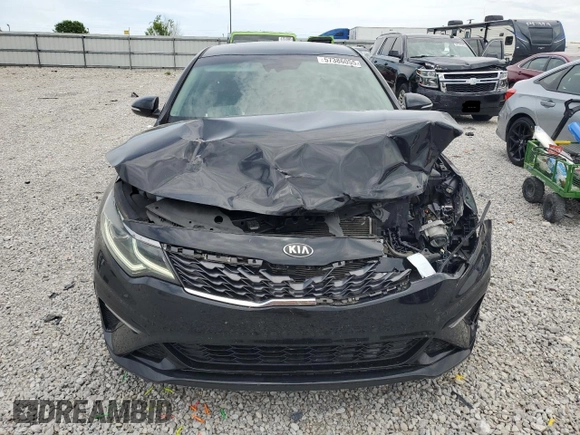 2019 Kia Optima LX with VIN 5XXGT4L33KG363946, listed as a Copart auction lot 57386055 with 41,886 mi miles and Salvage title. Bid and sale history available at DreamBid. Image 5.