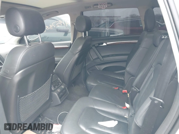 2015 Audi Q7 Premium Plus with VIN WA1LGAFE7FD030822, listed as a IAAI auction lot 41957888 with 116,476 mi miles and . Bid and sale history available at DreamBid. Image 8.