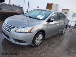 2013 Nissan Sentra SV with VIN 3N1AB7APXDL733641, listed as a IAAI auction lot 41886177 with 185,659 mi miles. Bid and sale history available at carsss.com. Image 6.