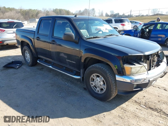 2005 GMC Canyon 1SE SLE Z71 with VIN 1GTDS136358126539, listed as a IAAI auction lot 41652022 with 295,887 mi miles. Bid and sale history available at carsss.com. Image 1.