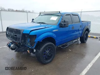 2014 Ford F-150 XL with VIN 1FTFW1EF6EKD75835, listed as a IAAI auction lot 41942390 with 130,939 mi miles. Bid and sale history available at carsss.com. Image 2.