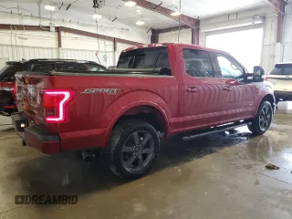 2015 Ford F-150 XLT with VIN 1FTEW1EG8FKE35426, listed as a Copart auction lot 55519055 with 221,060 mi miles and Non Repairable. Bid and sale history available at carsss.com. Image 3.