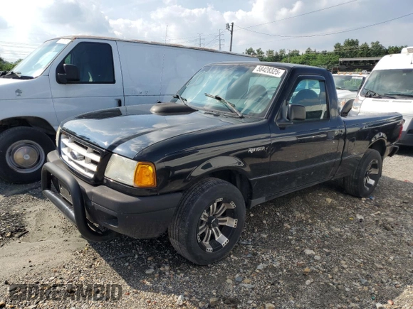 2003 Ford Ranger XL with VIN 1FTYR10DX3PB80133, listed as a Copart auction lot 58428325 with 150,617 mi miles and Salvage title. Bid and sale history available at DreamBid. Image 1.