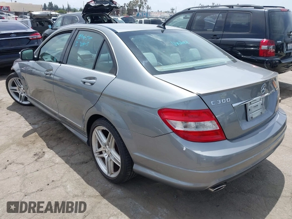2009 Mercedes-Benz C 300 Sport with VIN WDDGF54X29F216725, listed as a IAAI auction lot 42239560 with 189,385 mi miles and . Bid and sale history available at DreamBid. Image 3.