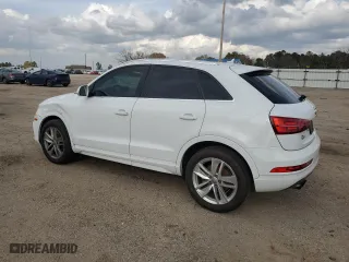 2017 Audi Q3 Premium Plus with VIN WA1JCCFS6HR001712, listed as a Copart auction lot 49235865 with 17,383 mi miles and Salvage Title. Bid and sale history available at carsss.com. Image 2.