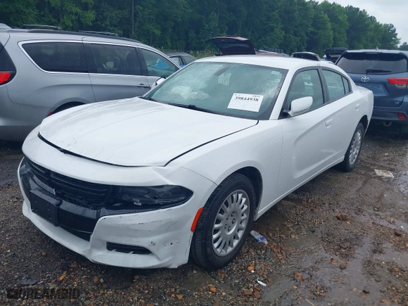 2019 Dodge Charger Police with VIN 2C3CDXKT4KH733060, listed as a IAAI auction lot 39844938 with NaN miles. Bid and sale history available at carsss.com. Image 17.