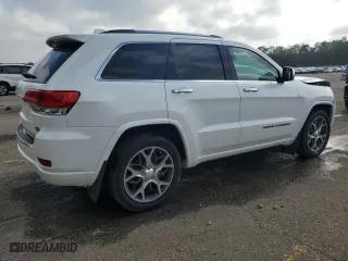 2019 Jeep Grand Cherokee Overland with VIN 1C4RJECG4KC833019, listed as a Copart auction lot 51277555 with 124,072 mi miles and Salvage Title. Bid and sale history available at carsss.com. Image 3.