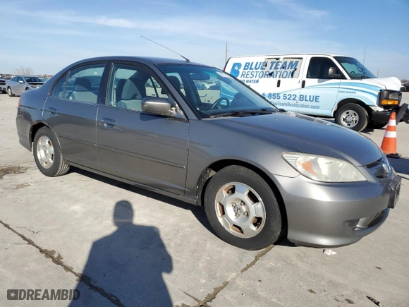 2004 Honda Civic with VIN JHMES96694S018716, listed as a Copart auction lot 87774255 with 107,031 mi miles and Clean Title. Bid and sale history available at carsss.com. Image 4.