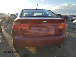 2011 Kia Forte SX with VIN KNAFW4A34B5376907, listed as a Copart auction lot 83527864 with 192,606 mi miles and Salvage Title. Bid and sale history available at carsss.com. Image 6.