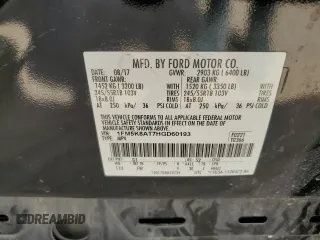 2017 Ford Police Interceptor Utility z VIN 1FM5K8AT7HGD60193, wystawiony jako Copart lot #46113325 z przebiegiem 135 014 mil mil oraz Szkoda całkowita • Salvage title. Historia ofert i sprzedaży dostępna na DreamBid. Obrazek 14.