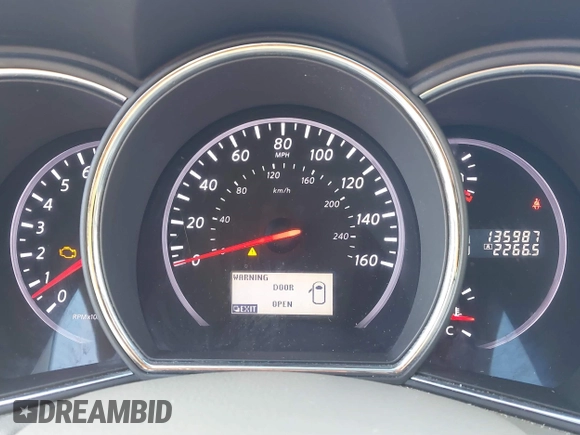 2012 Nissan Murano SL with VIN JN8AZ1MW9CW240149, listed as a IAAI auction lot 41791338 with 135,987 mi miles and . Bid and sale history available at DreamBid. Image 7.