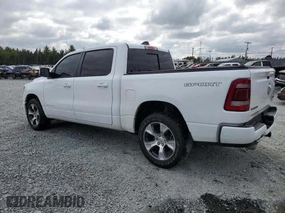 2023 Ram 1500 with VIN C6RREJT3PN534875, listed as a Copart auction lot 72897884 with 32,062 mi miles and Salvage title. Bid and sale history available at DreamBid. Image 2.