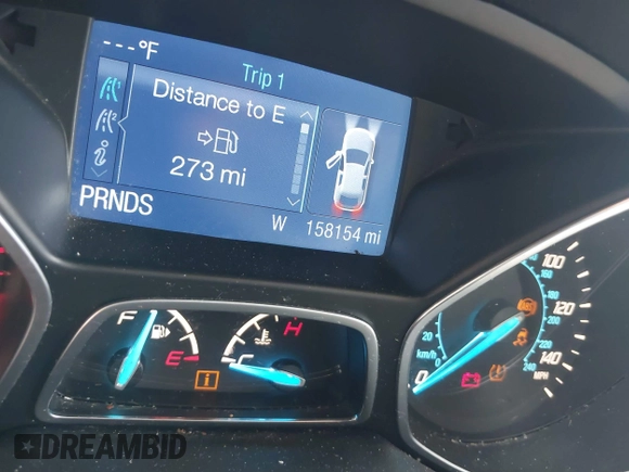 2014 Ford Escape SE z VIN 1FMCU9GX9EUC01478, wystawiony jako IAAI lot #42370409 z przebiegiem 158 154 mil mil oraz . Historia ofert i sprzedaży dostępna na DreamBid. Obrazek 7.