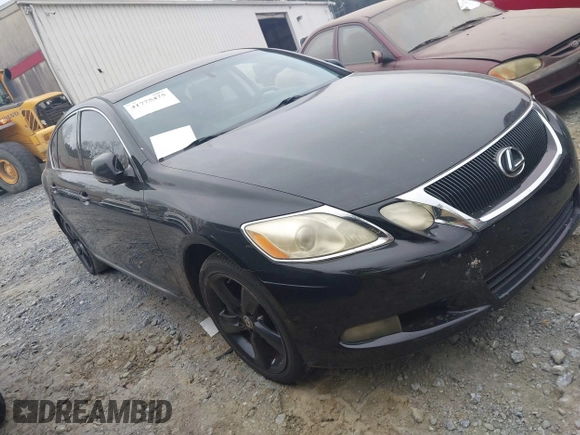 2008 Lexus GS 350 with VIN JTHBE96S280042851, listed as a IAAI auction lot 41775475 with 266,087 mi miles. Bid and sale history available at carsss.com. Image 1.