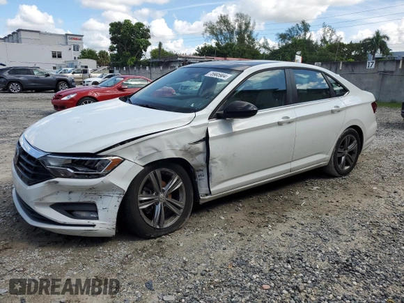 2019 Volkswagen Jetta S with VIN 3VWC57BUXKM226986, listed as a Copart auction lot 75985904 with 61,922 mi miles and Non repairable. Bid and sale history available at DreamBid. Image 1.