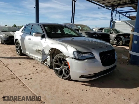 2021 Chrysler 300 S with VIN 2C3CCABGXMH529143, listed as a Copart auction lot 43624295 with 122,639 mi miles and Salvage title. Bid and sale history available at DreamBid. Image 10.