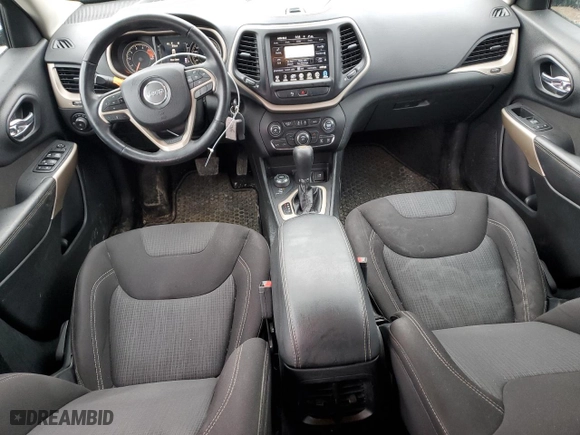 2018 Jeep Cherokee Latitude with VIN 1C4PJMCXXJD585224, listed as a Copart auction lot 47482395 with 96,966 mi miles and Clean Title. Bid and sale history available at carsss.com. Image 8.