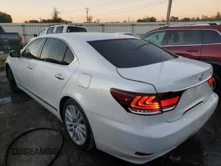 2014 Lexus LS 460 L with VIN JTHGL1EF3E5052370, listed as a Copart auction lot 80641254 with 69,493 mi miles and Salvage Title. Bid and sale history available at DreamBid. Image 2.