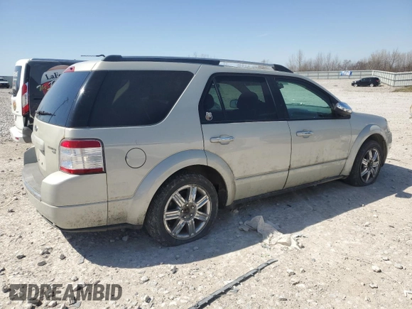 2008 Ford Taurus X Limited z VIN 1FMDK06W58GA00078, wystawiony jako Copart lot #52862145 z przebiegiem 163 203 mil mil oraz Czysty tytuł • Clean title. Historia ofert i sprzedaży dostępna na DreamBid. Obrazek 3.