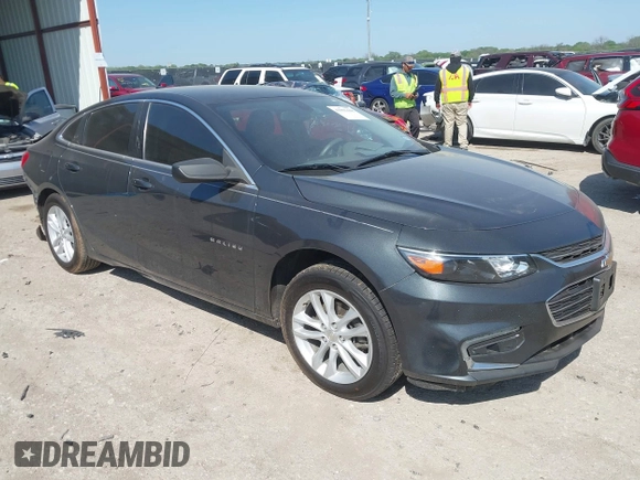 2017 Chevrolet Malibu LT with VIN 1G1ZE5ST4HF163166, listed as a IAAI auction lot 41991448 with 180,008 mi miles and . Bid and sale history available at DreamBid. Image 1.