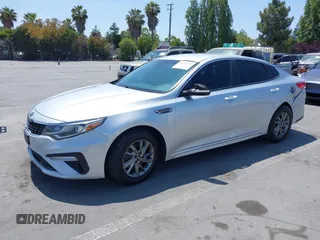 2019 Kia Optima LX z VIN 5XXGT4L34KG340899, wystawiony jako IAAI lot #42445116 z przebiegiem 118 188 mil mil oraz . Historia ofert i sprzedaży dostępna na DreamBid. Obrazek 2.