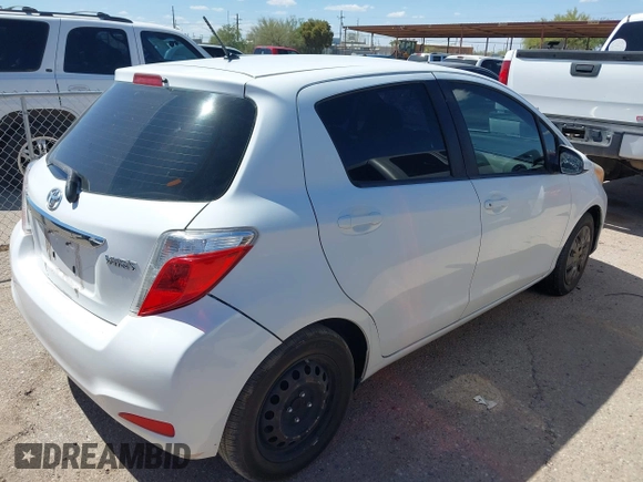 2013 Toyota Yaris L with VIN JTDKTUD36DD549289, listed as a IAAI auction lot 42132550 with 241,029 mi miles and . Bid and sale history available at DreamBid. Image 4.