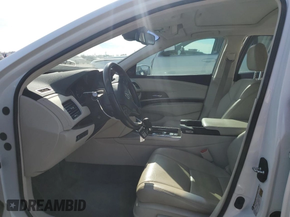 2015 Acura RLX Tech Pkg with VIN JH4KC1F50FC000398, listed as a Copart auction lot 41643615 with 122,834 mi miles and Salvage Title. Bid and sale history available at carsss.com. Image 7.