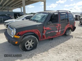 2005 Jeep Liberty Limited with VIN 1J4GK58K25W588171, listed as a Copart auction lot 83780414 with 0 mi miles and Salvage Title. Bid and sale history available at carsss.com. Image 1.