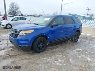 2013 Ford Utility Police Interceptor with VIN 1FM5K8AR4DGA51599, listed as a IAAI auction lot 41589375 with 198,053 mi miles. Bid and sale history available at carsss.com. Image 22.