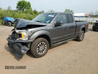 2018 Ford F-150 XL z VIN 1FTFX1EG9JFE34899, wystawiony jako Copart lot #60716205 z przebiegiem 71 187 mil mil oraz Szkoda całkowita • Salvage title. Historia ofert i sprzedaży dostępna na DreamBid. Obrazek 1.