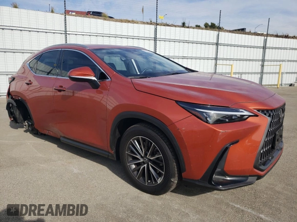 2022 Lexus NX with VIN JTJADCAZ7N2002974, listed as a Copart auction lot 83028284 with 17,117 mi miles and Salvage Title. Bid and sale history available at carsss.com. Image 4.