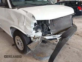 2022 Chevrolet Express Cargo with VIN 1GCWGAFP4N1155524, listed as a IAAI auction lot 42389470 with 33,655 mi miles and . Bid and sale history available at DreamBid. Image 6.