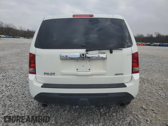 2013 Honda Pilot EX-L with VIN 5FNYF4H54DB053218, listed as a Copart auction lot 50516835 with 154,199 mi miles and Salvage Title. Bid and sale history available at carsss.com. Image 6.