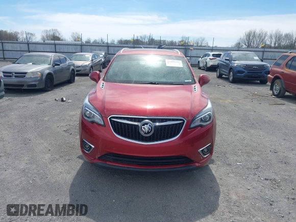 2020 Buick Envision Essence with VIN LRBFXCSA2LD019996, listed as a IAAI auction lot 41822093 with 112,829 mi miles and . Bid and sale history available at carsss.com. Image 12.