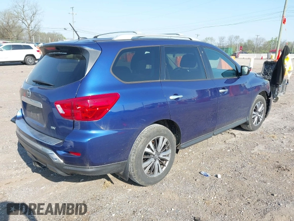 2018 Nissan Pathfinder SL with VIN 5N1DR2MN7JC674814, listed as a IAAI auction lot 42007935 with 108,206 mi miles and . Bid and sale history available at DreamBid. Image 4.