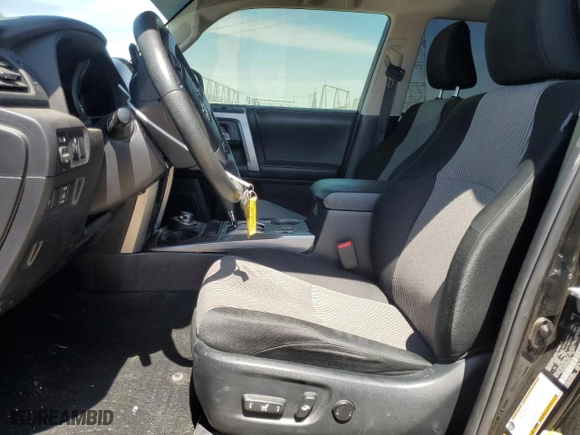 2017 Toyota 4Runner SR5 with VIN JTEBU5JRXH5459778, listed as a Copart auction lot 52144465 with 109,058 mi miles and Salvage Title. Bid and sale history available at carsss.com. Image 7.