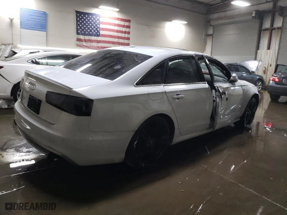 2013 Audi S6 Prestige with VIN WAUF2AFC2DN033082, listed as a Copart auction lot 76938674 with 116,140 mi miles and Salvage Title. Bid and sale history available at carsss.com. Image 3.