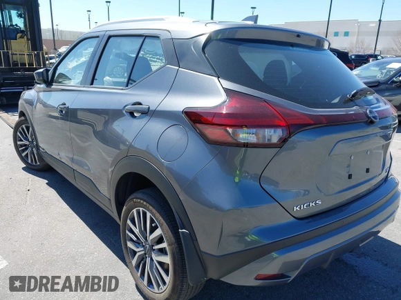 2024 Nissan Kicks SV with VIN 3N1CP5CV4RL541794, listed as a IAAI auction lot 41711511 with 13,926 mi miles. Bid and sale history available at carsss.com. Image 3.
