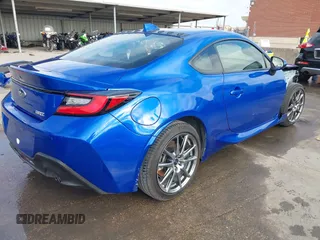 2023 Subaru BRZ Premium with VIN JF1ZDBB16P9703126, listed as a IAAI auction lot 41153982 with 22,593 mi miles. Bid and sale history available at carsss.com. Image 4.