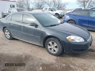 2014 Chevrolet Impala LS with VIN 2G1WA5E34E1179039, listed as a IAAI auction lot 41673287 with 187,400 mi miles and . Bid and sale history available at DreamBid. Image 1.