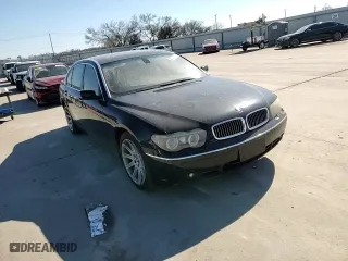 2005 BMW 7 Series 745Li with VIN WBAGN63535DS56267, listed as a Copart auction lot 45717775 with 0 mi miles and Salvage Title. Bid and sale history available at carsss.com. Image 11.