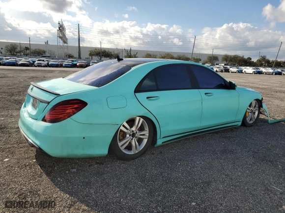 2015 Mercedes-Benz S-Class S 550 with VIN WDDUG8CB1FA108435, listed as a Copart auction lot 44468575 with 122,314 mi miles and Clean Title. Bid and sale history available at carsss.com. Image 3.