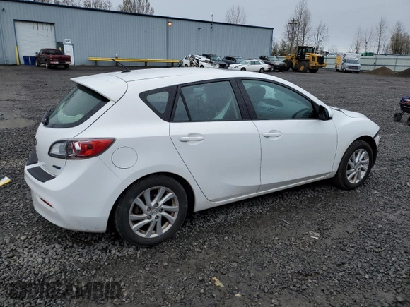 2012 Mazda 3 i Touring with VIN JM1BL1L86C1659111, listed as a Copart auction lot 48806965 with 68,173 mi miles and Salvage Title. Bid and sale history available at DreamBid. Image 3.