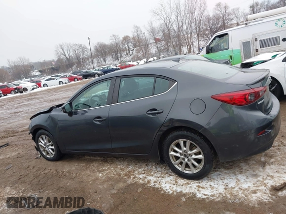 2015 Mazda 3 i Grand Touring with VIN 3MZBM1W72FM165672, listed as a IAAI auction lot 41177910 with 125,713 mi miles and . Bid and sale history available at DreamBid. Image 14.