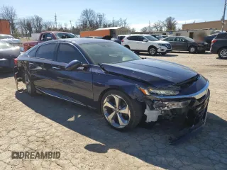 2019 Honda Accord Touring with VIN 1HGCV2F93KA032746, listed as a Copart auction lot 47617445 with 79,351 mi miles and Salvage title. Bid and sale history available at DreamBid. Image 4.