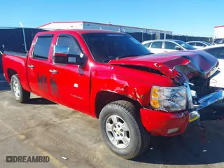2008 Chevrolet Silverado 1500 LTZ with VIN 2GCEK13M481196397, listed as a IAAI auction lot 41661426 with 183,439 mi miles. Bid and sale history available at carsss.com. Image 1.